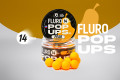 Бойлы насадочные плавающие ULTRABAITS "FLURO POP UPS" (ГРУША ДЮШЕС) 14 мм, 30 г