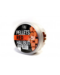 Пеллетс насадочный Ultrabaits "RED HALIBUT" 8 мм