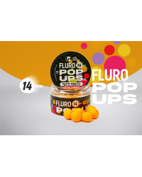 Бойлы плавающие FLURO POP UPS ULTRABAITS (ТУТТИ - ФРУТТИ) 14 мм., 30 гр.